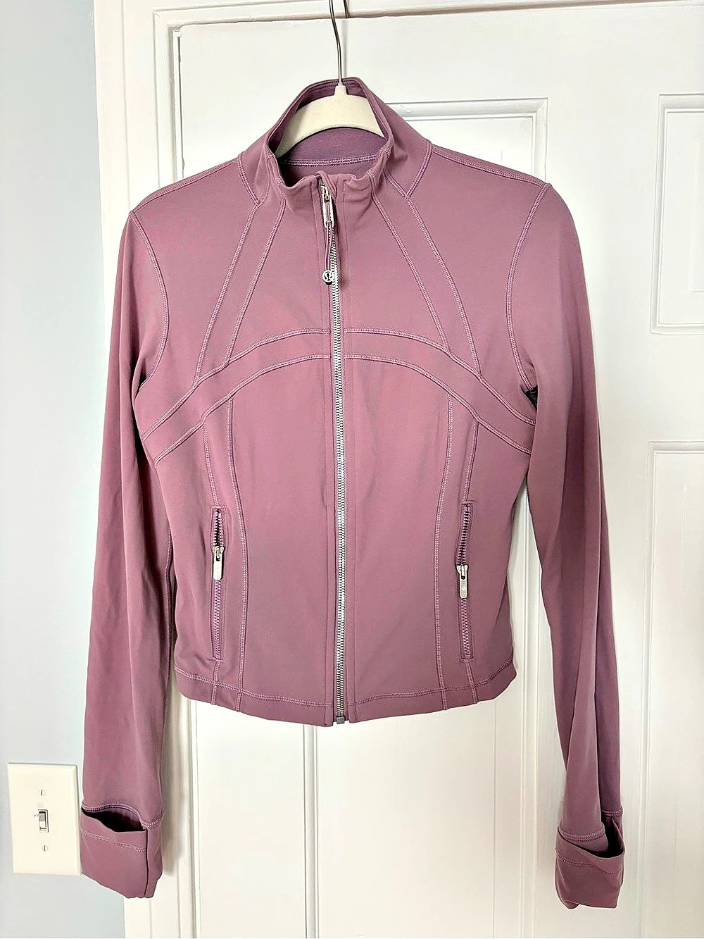 lululemon Women's Full-Zip Athletic Jacket in Purple